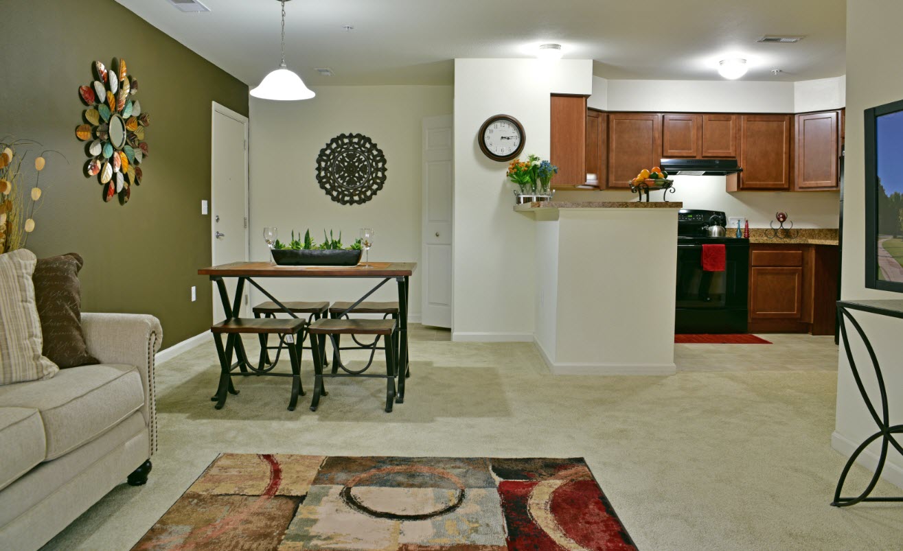 Open Concept Living Area